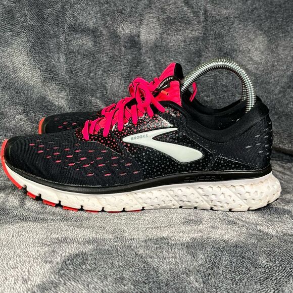 Brooks Glycerin 16 Running Shoe - Women's Size 7.5B, Black / Pink - Picture 4 of 8